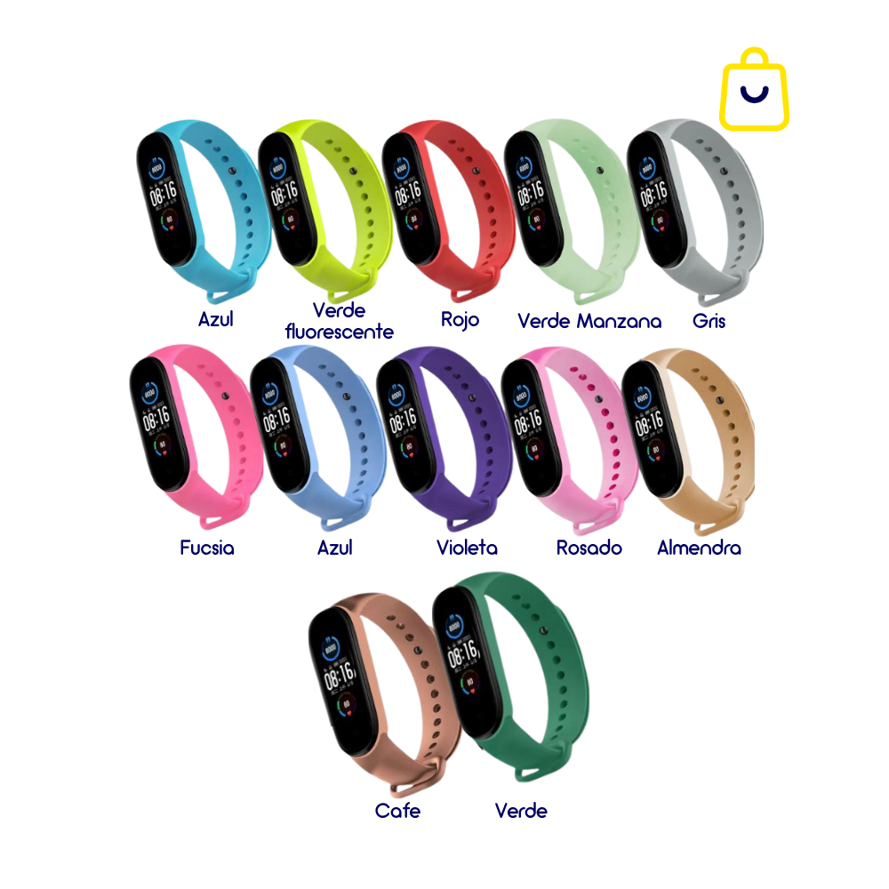 Correa Smartwatch Para Mi Band 3 y 4 de Xiaomi - Imagen 2