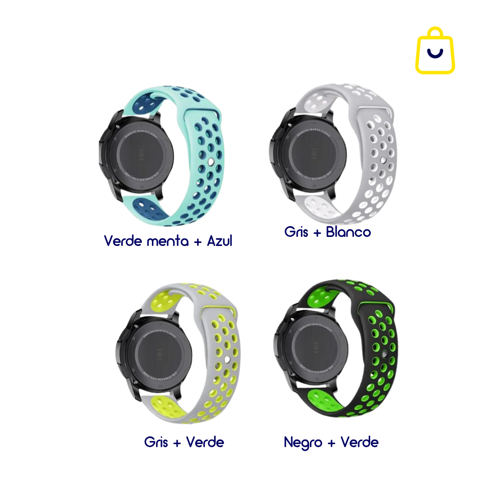 Correa Sports para SmartWatch | Pulsos / Banda – 20mm a 22mm - Imagen 2
