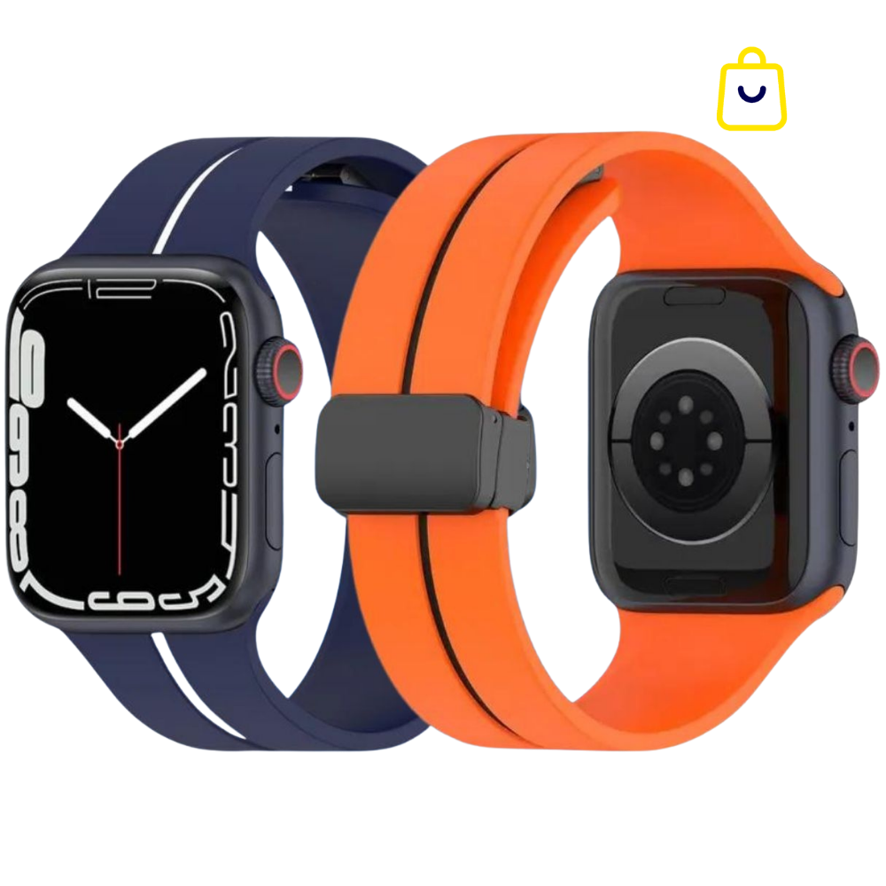 Correa Active para Apple Watch 42/44/45/49mm – Silicona con Broche Magnético
