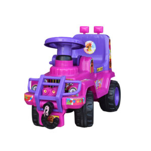 Carro Jeep Montable para Niña Fucsia